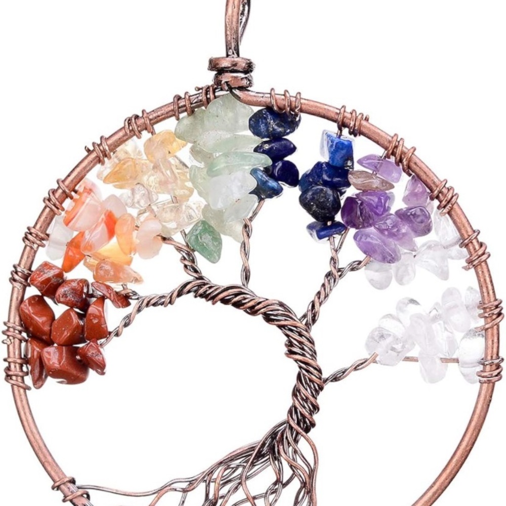 Tree of life chakra necklace. - Picture 2 of 3
